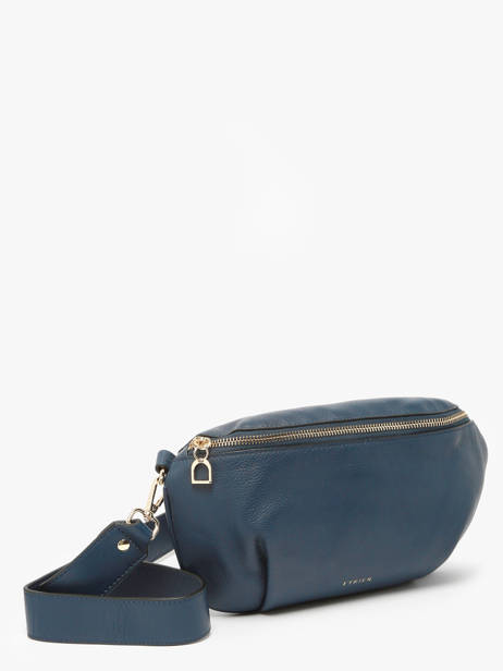 Belt Bag L Tradition Leder Etrier Blauw tradition ETRA022L ander zicht 2